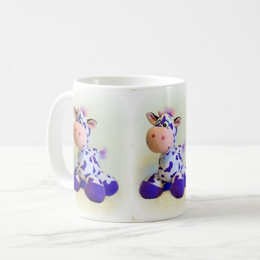 Mug Vache pourpre (Devant gauche)