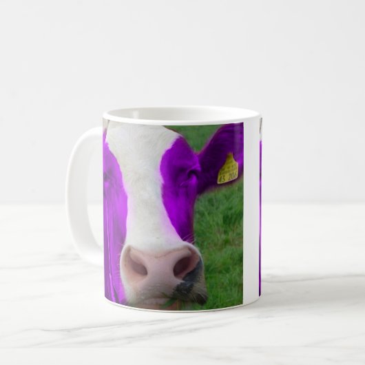 Mug vache pourpre (Devant gauche)