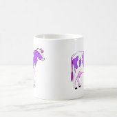 Mug Vache pourpre en pastel (Centre)