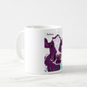 Mug Vache pourpre très probablement contemplant le vol (Devant gauche)