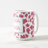 Mug Vache rose imprimée “MAMA” (Devant droit)