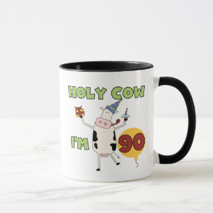 Mug Vache sainte je suis 90 T-shirts et cadeaux