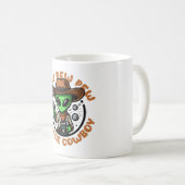 Mug Vacher spatial drôle d'alien (Devant droit)