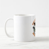 Mug Vacher spatial drôle d'alien (Gauche)