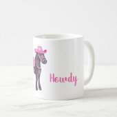 Mug Vacherine Rose Howdy Cheval (Devant droit)