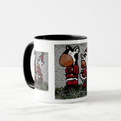 Mug Vaches à Noël (Devant gauche)