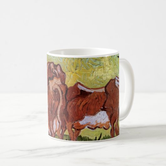 Mug Vaches (après Jordaens) par Vincent van Gogh (Devant droit)