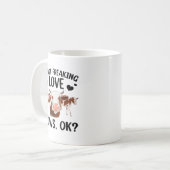 Mug Vaches cool Pour Hommes Femme Louveur De Vache Far (Devant gauche)