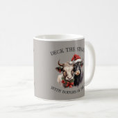 Mug Vaches de Noël Agritourisme Pays Russe (Devant droit)
