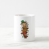 Mug Vaches empilées mignonnes St Patrick Gravure vinta (Centre)