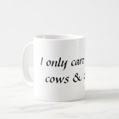 Mug Vaches et café (Devant gauche)