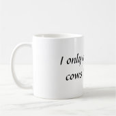 Mug Vaches et café (Gauche)