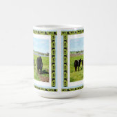 Mug Vaches Galloway Ceinturées, Mère Et Bébé, (Centre)