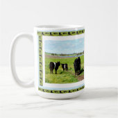Mug Vaches Galloway Ceinturées, Mère Et Bébé, (Gauche)