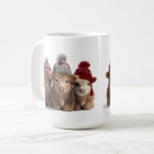 Mug Vaches Highland Noël (Devant gauche)