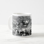 Mug Vaches libres Holstein vaches frey (Devant gauche)