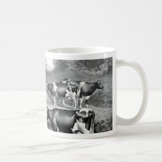 Mug Vaches libres Holstein vaches frey (Droite)