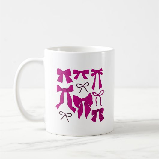 Mug Vaches lunaires magenta (Gauche)