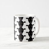 Mug Vaches noires sur la boue (Devant droit)