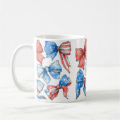 Mug Vaches rouges, blanches et bleues (Gauche)