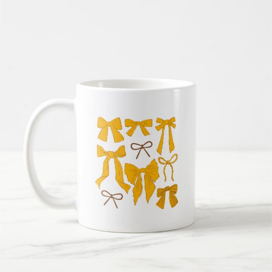 Mug Vaches Whimsical Jaunes (Gauche)