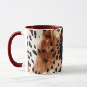 Mug Vachette animale à la crème Brown (Gauche)