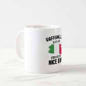 Mug Vaffanculo est italien pour passer une bonne journ (Devant gauche)