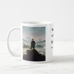 Mug Vagabond au-dessus de la mer du brouillard