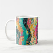 Mug Vague à fleurs multicolores (Gauche)