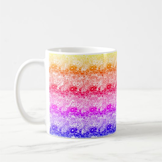 Mug vague arc-en-ciel (Gauche)