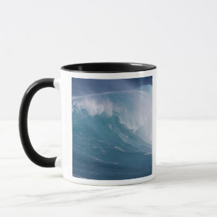 Mug Vague bleue déferlante, Maui, Hawaii, États-Unis