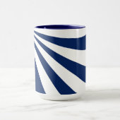 Mug Vague bleue et blanche (Centre)