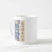 Mug Vague de chats bleus pour Kamala (Devant gauche)