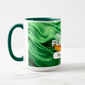 Mug Vague de fierté du drapeau (Gauche)