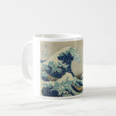 Mug Vague de Kanagawa par Katsushika Hokusai (Devant gauche)