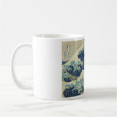 Mug Vague de Kanagawa par Katsushika Hokusai (Gauche)