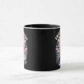 Mug Vague de liberté 4 juillet (Centre)