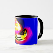 Mug vague de méduses (Devant droit)