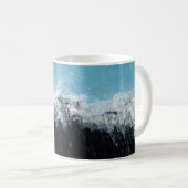Mug vague de mer. Illustration peinte à la main (Devant droit)