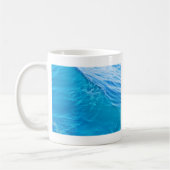 Mug vague d'eau bleue cool (Gauche)
