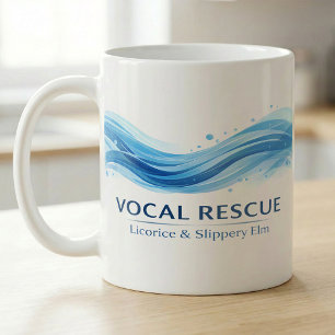 Mug Vague du rituel de la journée de la voix Réglisse 