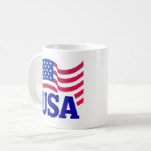 Mug Vague d'unité américaine (Devant gauche)