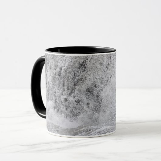 Mug Vague orageuse qui s'écrase (Devant gauche)