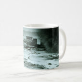 Mug Vague ouragane vintage (Devant droit)