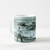 Mug Vague ouragane vintage (Devant gauche)