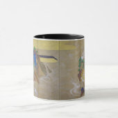 Mug Vagues à Matsushima (gauche), Tawaraya Sotatsu (Centre)