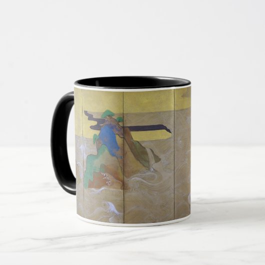 Mug Vagues à Matsushima (gauche), Tawaraya Sotatsu (Devant gauche)