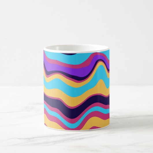 Mug Vagues Abstraites (Centre)