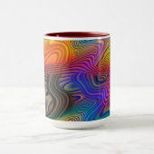 Mug Vagues Abstraites (Centre)