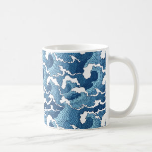Mug Vagues Abstraites
